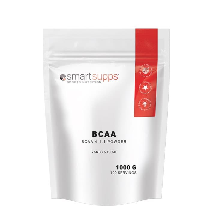 SmartSupps BCAA, Vanilla Pear, 1 kilo