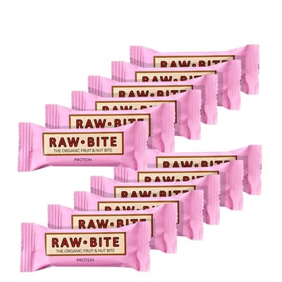12 x Frukt- & Nötbar Protein, 50 gram