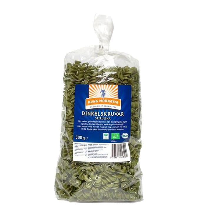 Dinkelskruvar Spirulina, 500 g