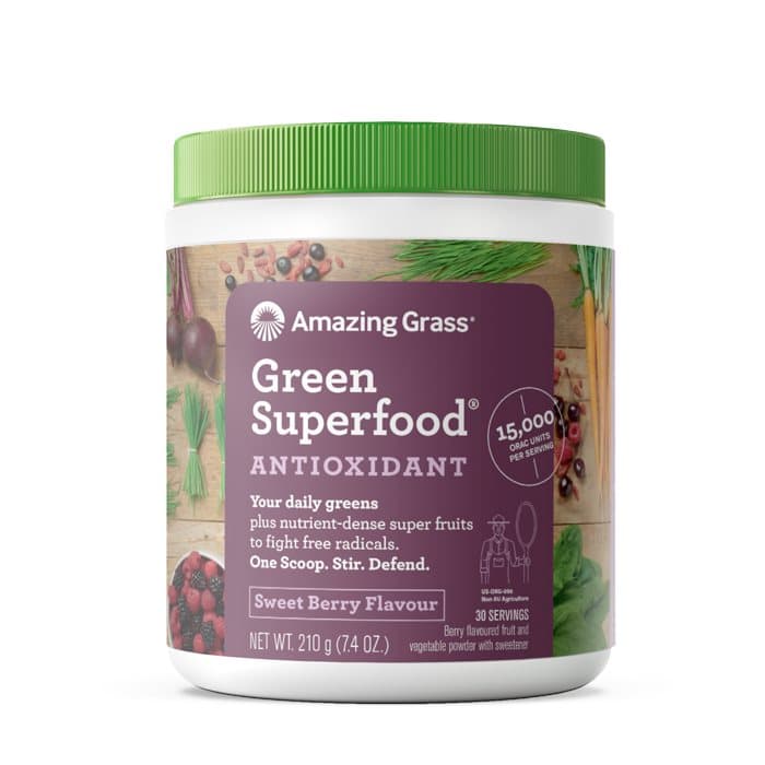 Green Superfood Antioxidant, 210 g, Sweet Berry