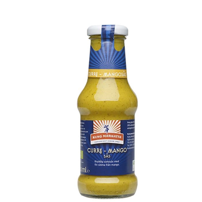 Curry- och Mangosås, 250 ml - Kort datum 20191028