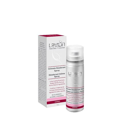 Lavilin Intimate Deodorant Spray with probiotics, 75 ml
