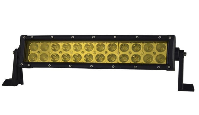 LED-ljusramp 12" 72W ledramp gult ljus 6000K