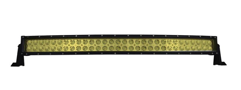 LED-ljusramp 32" 180W ledramp böjd gult ljus 6000K