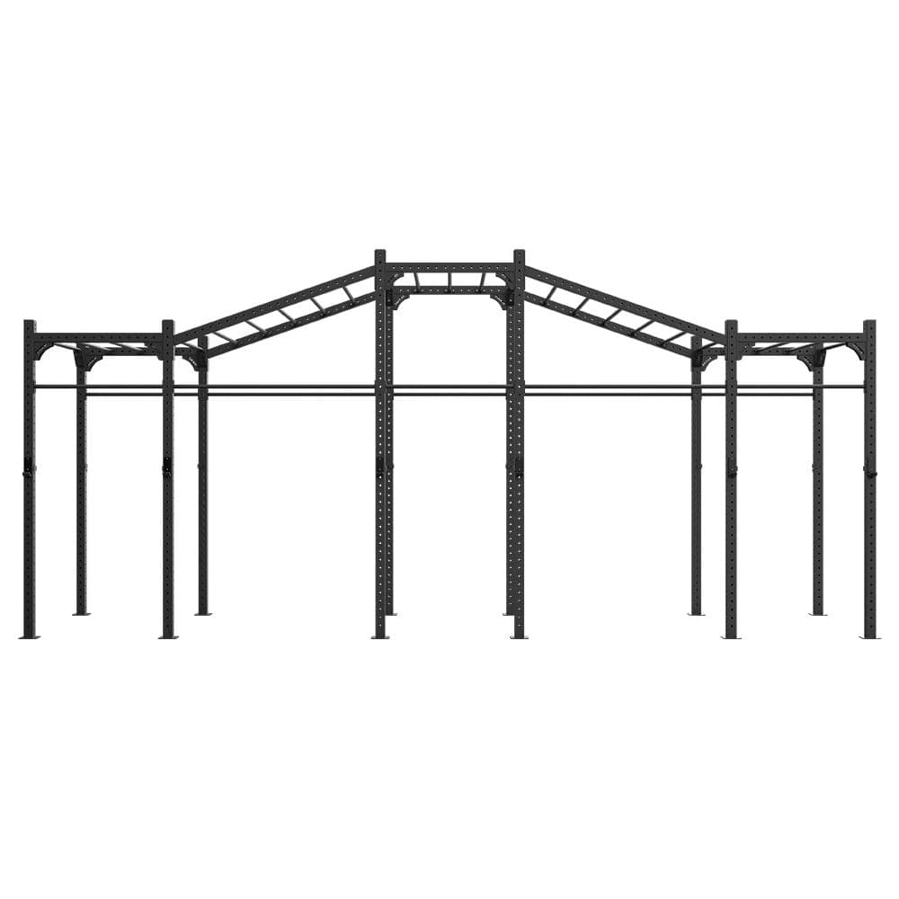 Eleiko Freestanding 7,2m XF 80 Rig w/ Monkeybars/Rings/ropes