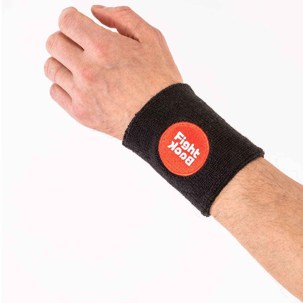 Fightback Wrist Sweat Bands (Pr)