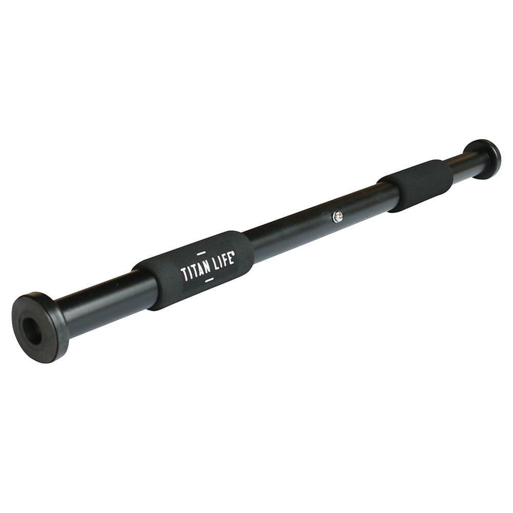 TITAN LIFE Doorway chinningbar, BLACK