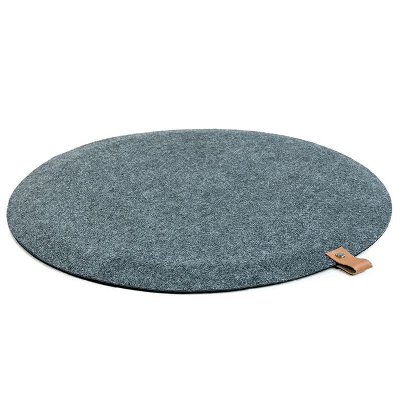 JobOut Ståmåtte Design Rund, Mørkegrå