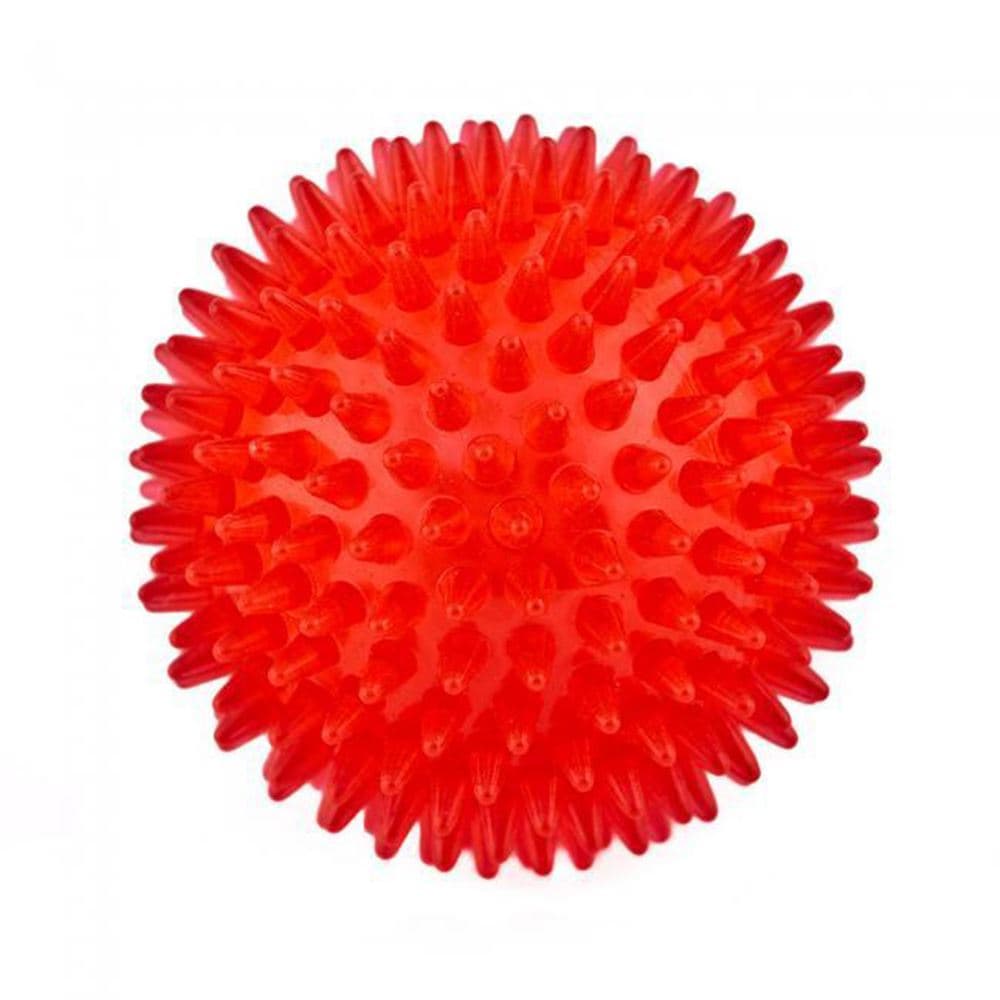 FitNord Spiky Massage ball 9 cm, red