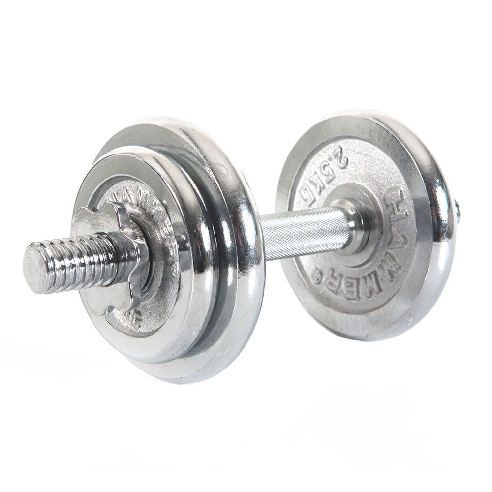 Hammer Dumbbel Set Chrome 10 kg