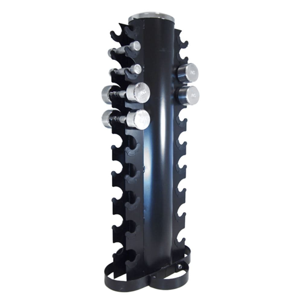FitNord Chromed dumbbell set PRO 1-10 kg + rack