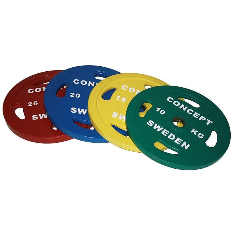 Concept Int. vektsett i gummi 157,5 kg