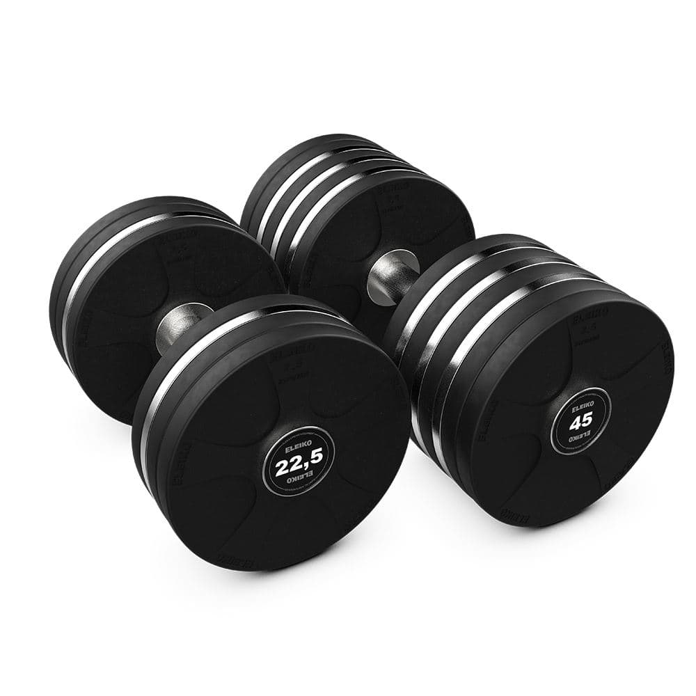 Eleiko Vulcano Disc Dumbbell Set - 22,5 - 45 kg
