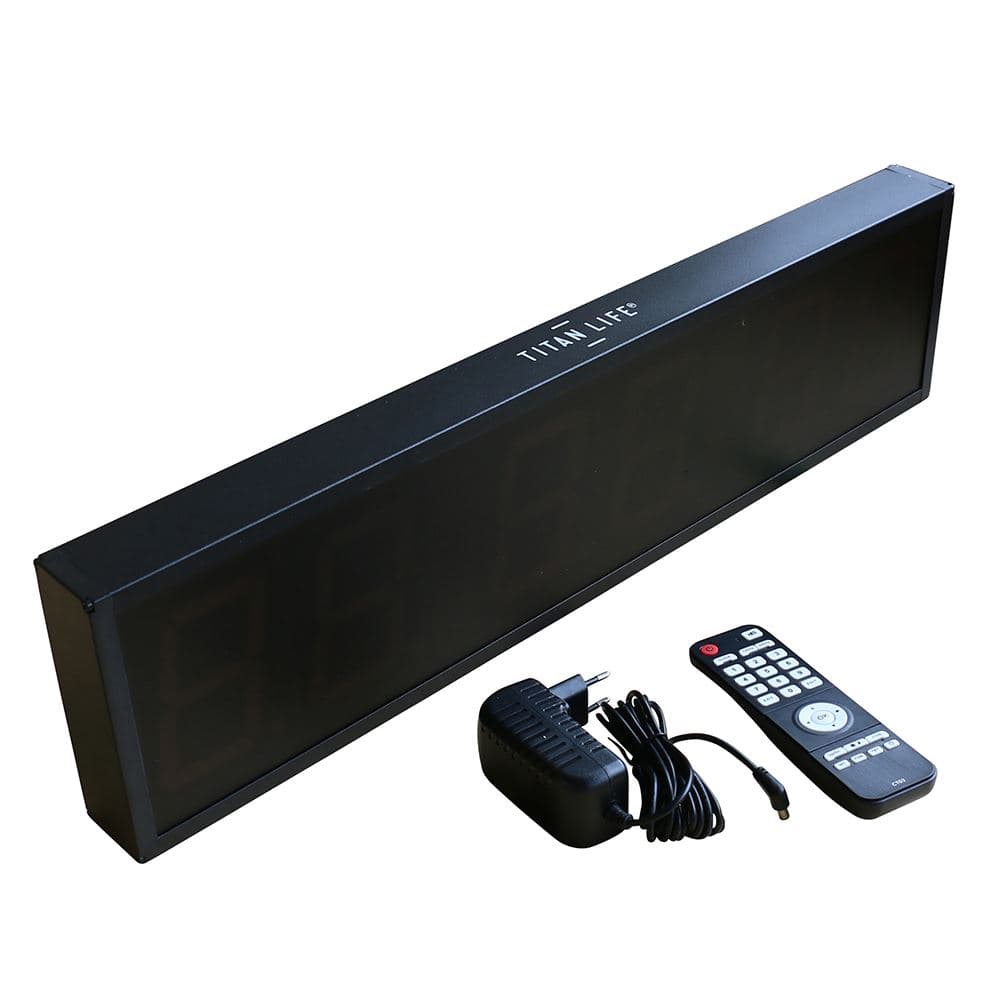 TITAN LIFE Digital Clock Incl. Remote