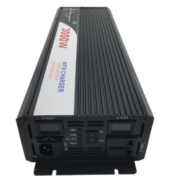Strömomvandlare 3000W sinusvåg digital display 12V/240V