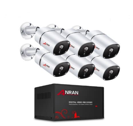 Anran AHD Övervakning 6-set 3TB Disk