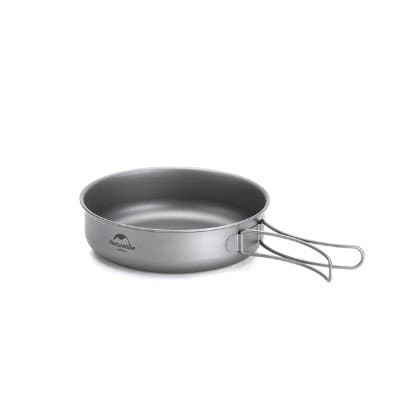 Camping backpacking hiking stekpanna ultralätt titanium