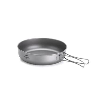 Camping backpacking hiking stekpanna ultralätt titanium
