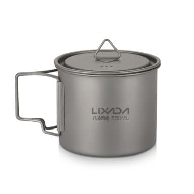 Kamping backpacking hiking mugg titanium