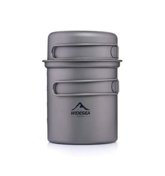 Camping backpacking kokkärl ultralätt titanium