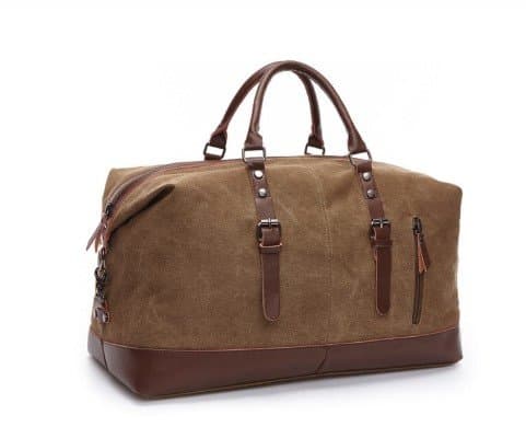 Weekendbag väska kanvas resa gymväska