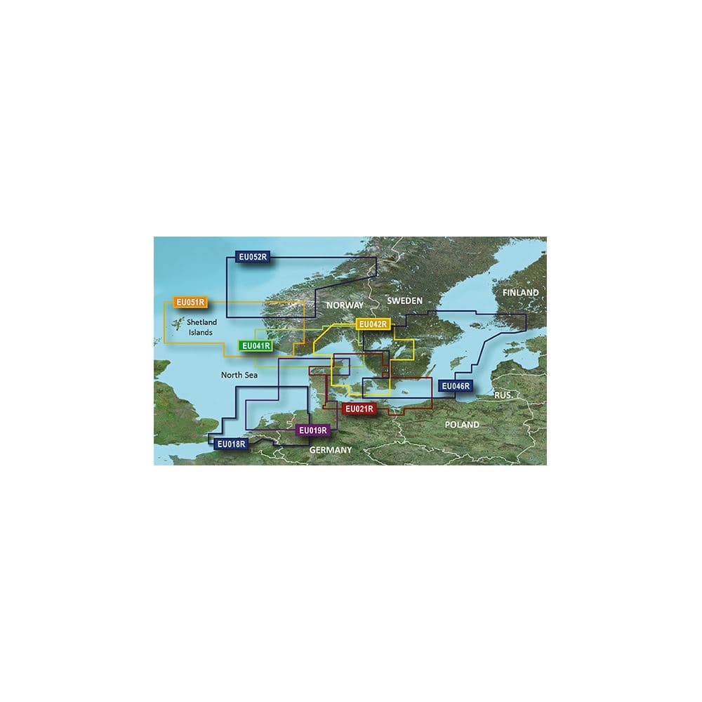 -North Denmark & the Eider Garmin microSD™/SD™ card: VEU474S