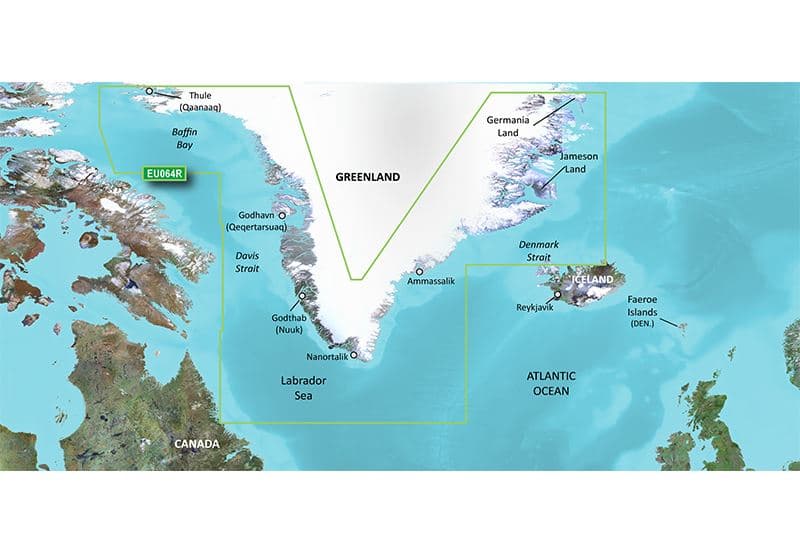 Greenland Garmin microSD™/SD™ card: VEU064R