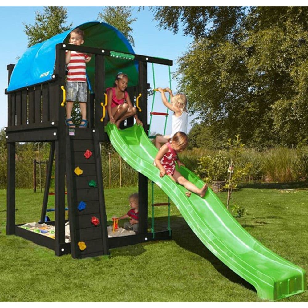 Jungle Gym Villa, grundmalet sort