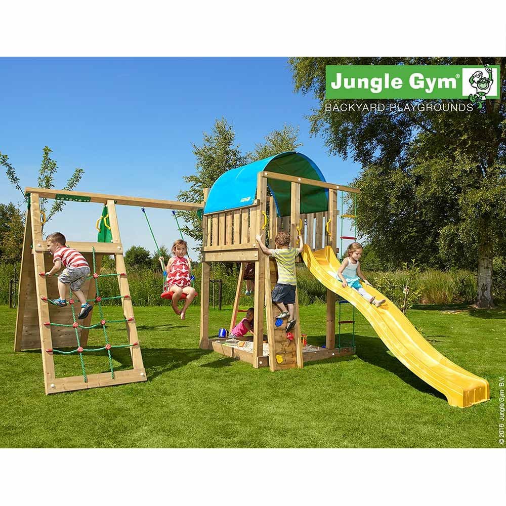 Jungle Gym Villa lektorn komplett inkl. rutschkana