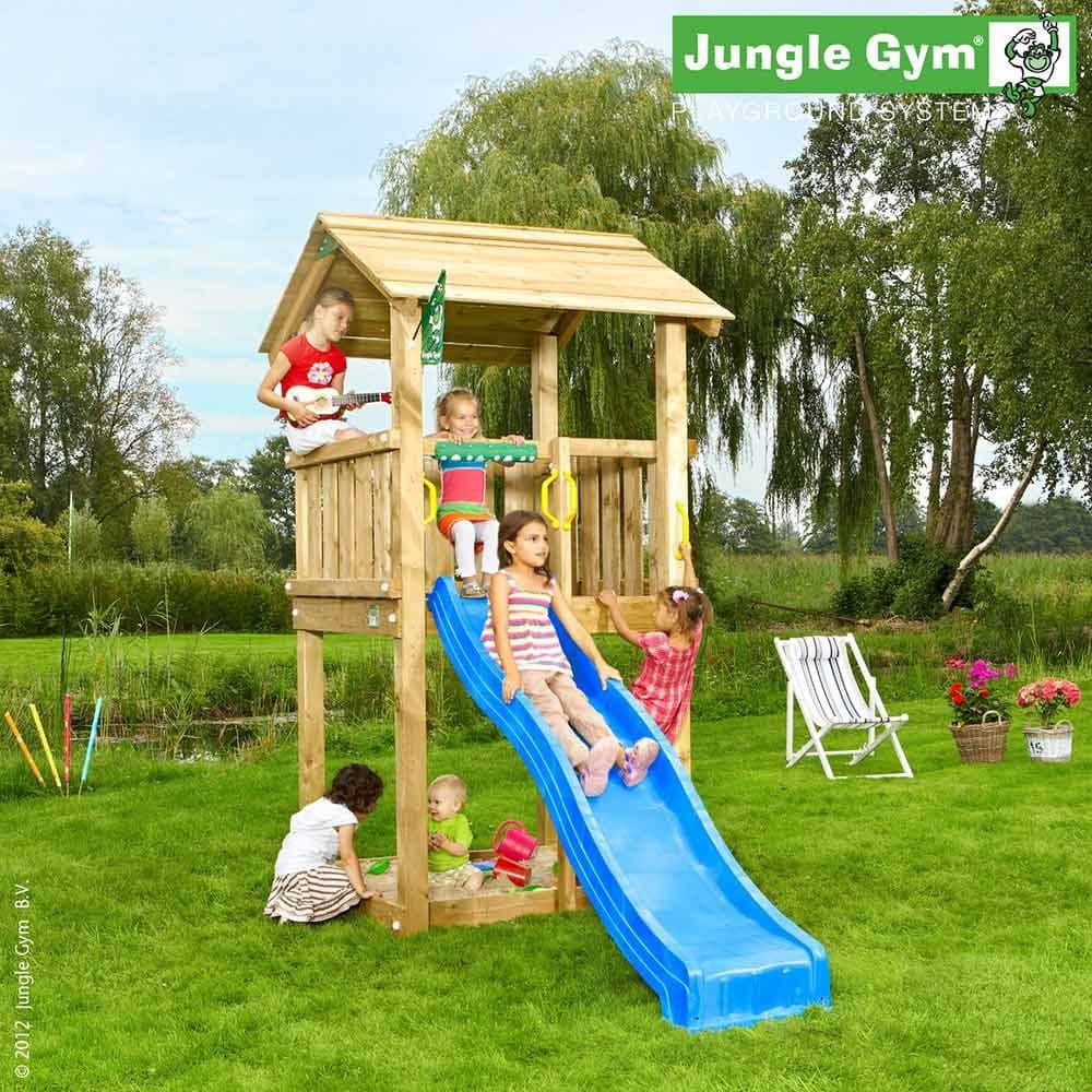 Jungle Gym Casa lektorn komplett inkl. rutschkana