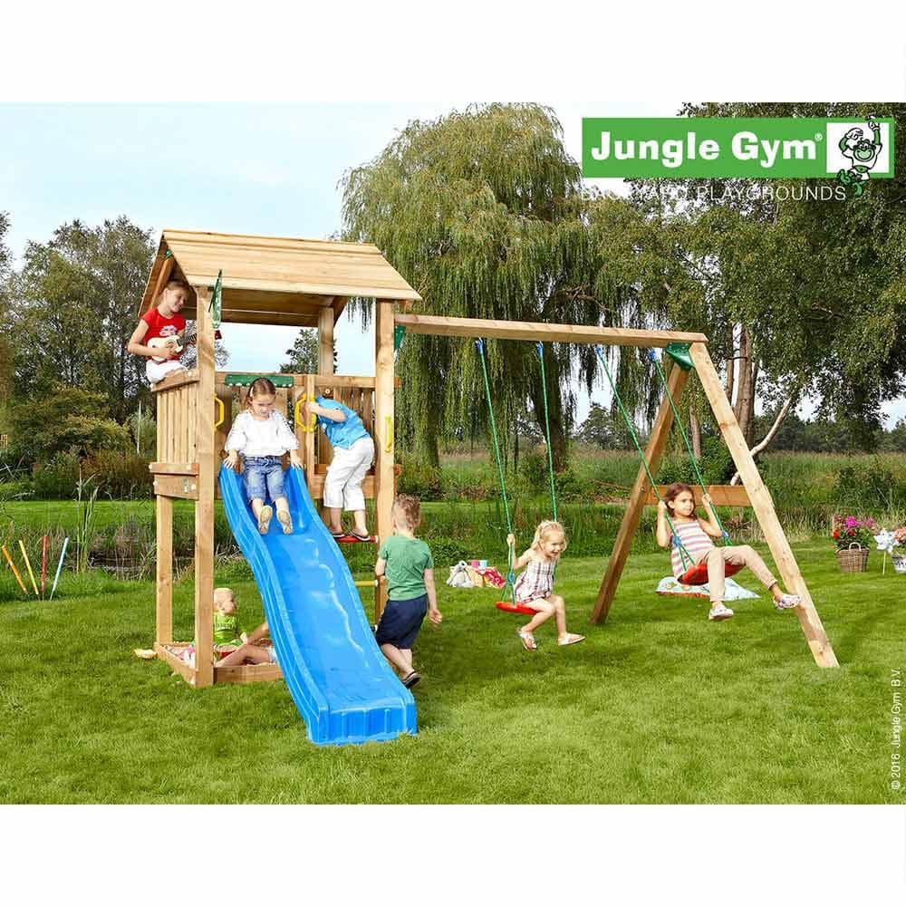 Jungle Gym Casa lektorn komplett inkl. rutschkana