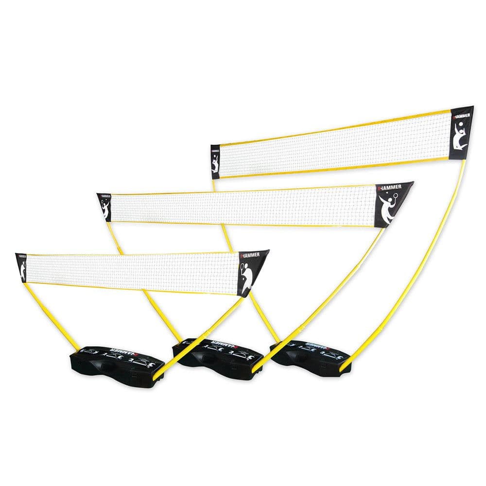 3-i-1 Set Volleyboll, badminton