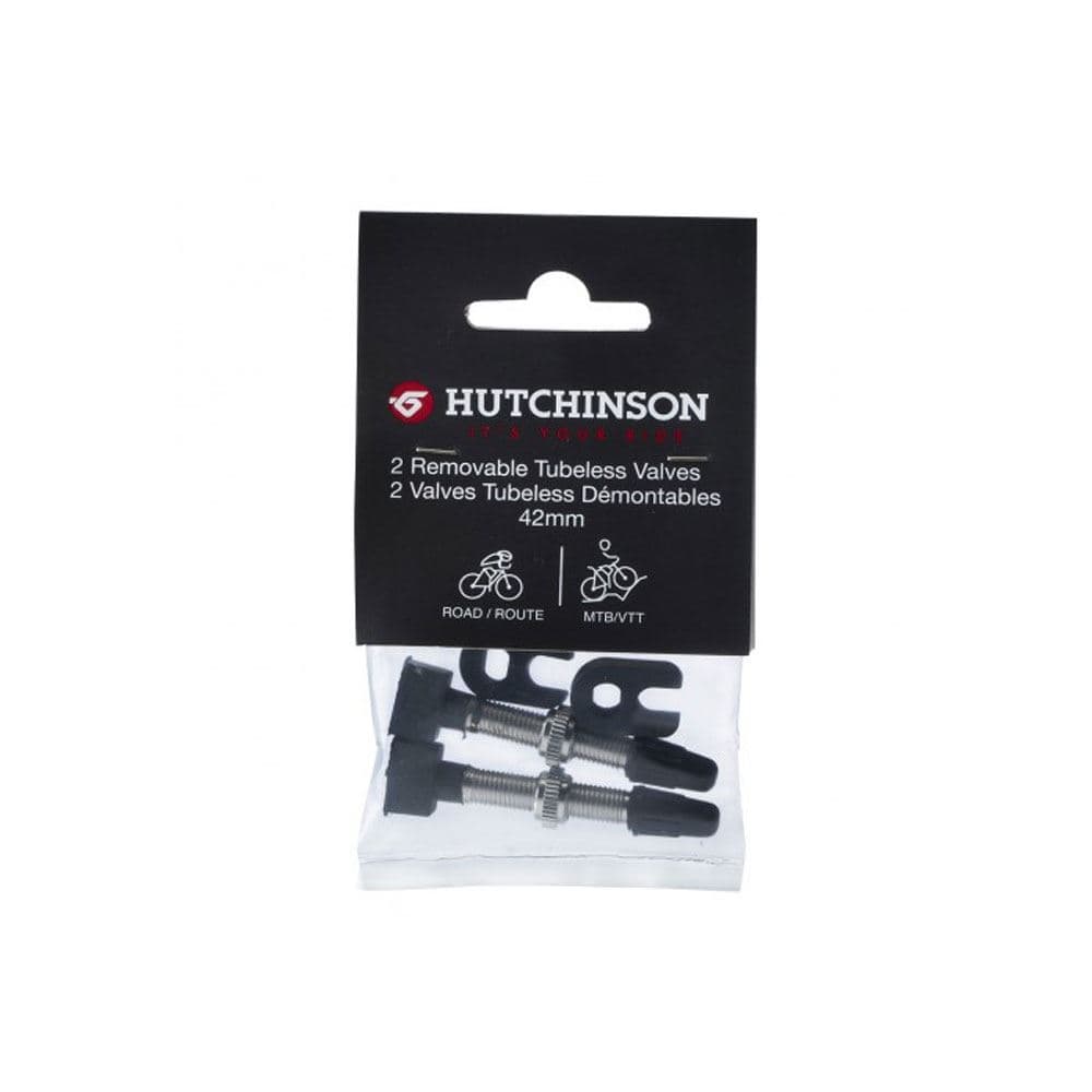 Hutchinson tubeless-ventiler, 2 x 42 mm