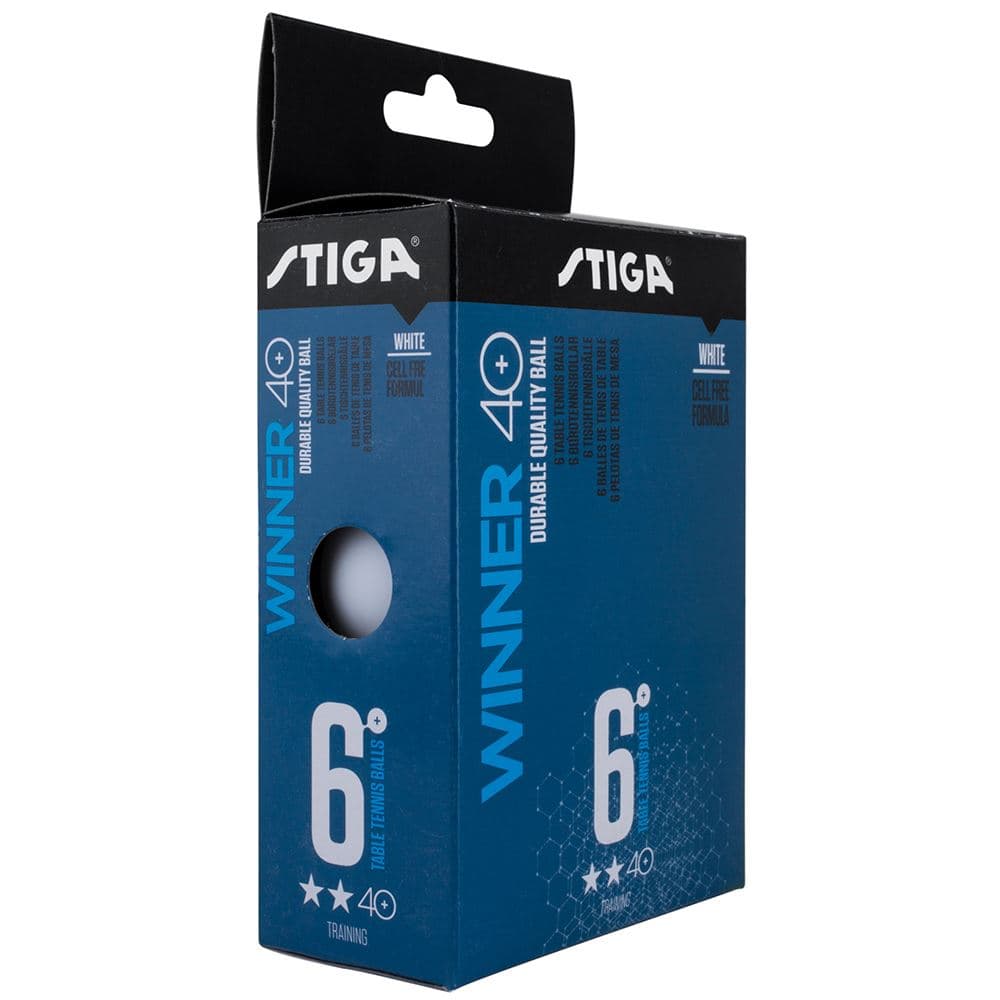 Winner 2-star ABS 6-pack White
