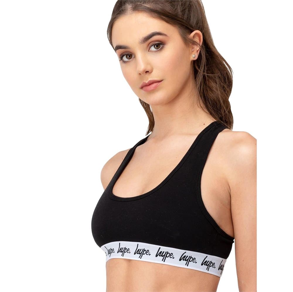 Hype Womens/Ladies Script Bralette