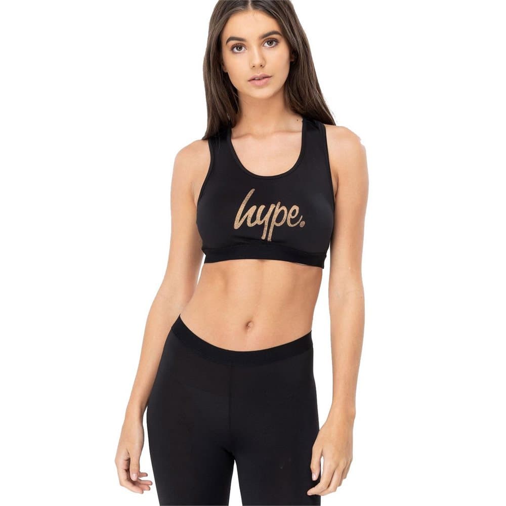 Hype Damer / Damer Glitter Manus Bralet