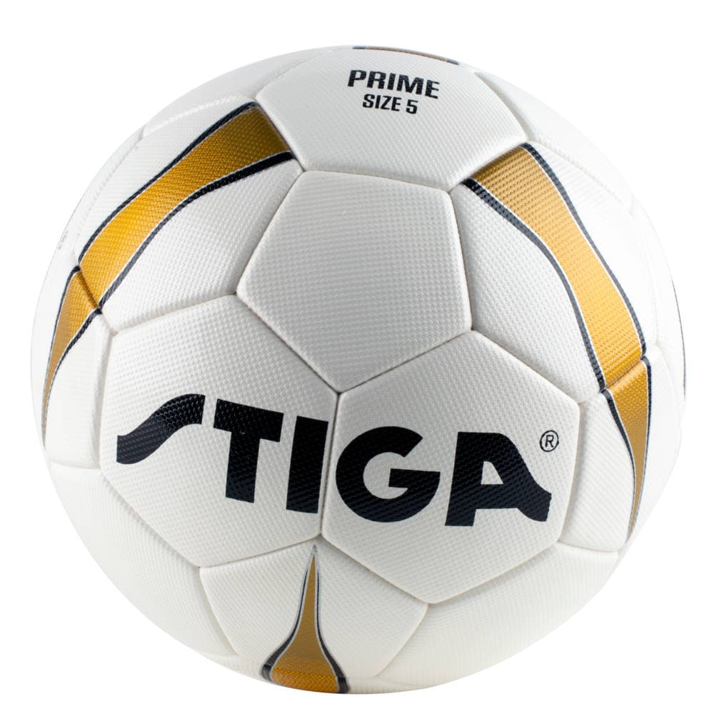 Prime Ball Fotboll vit/guld, Stiga