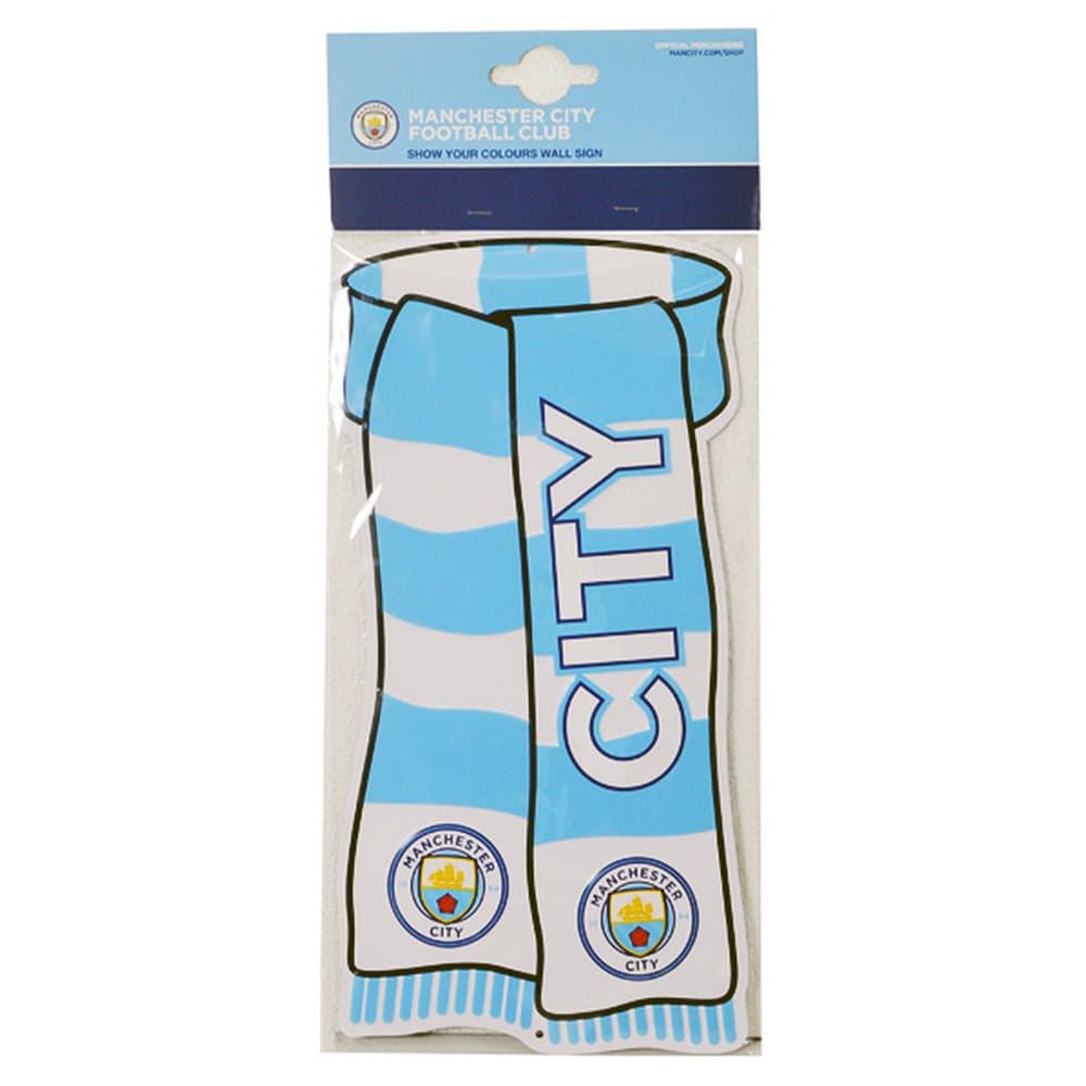 Manchester City FC Official Show Your Colours Sign