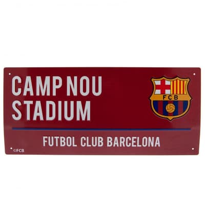 FC Barcelona Street Sign