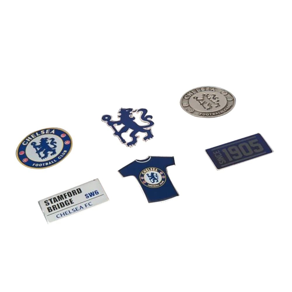 Chelsea FC 6 Piece Badge Set