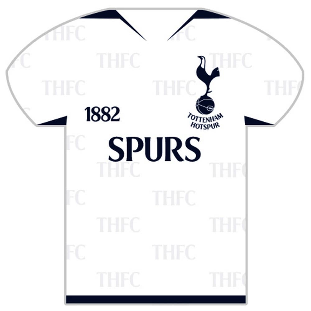 Tottenham Hotspur FC Shirt Shaped Sign
