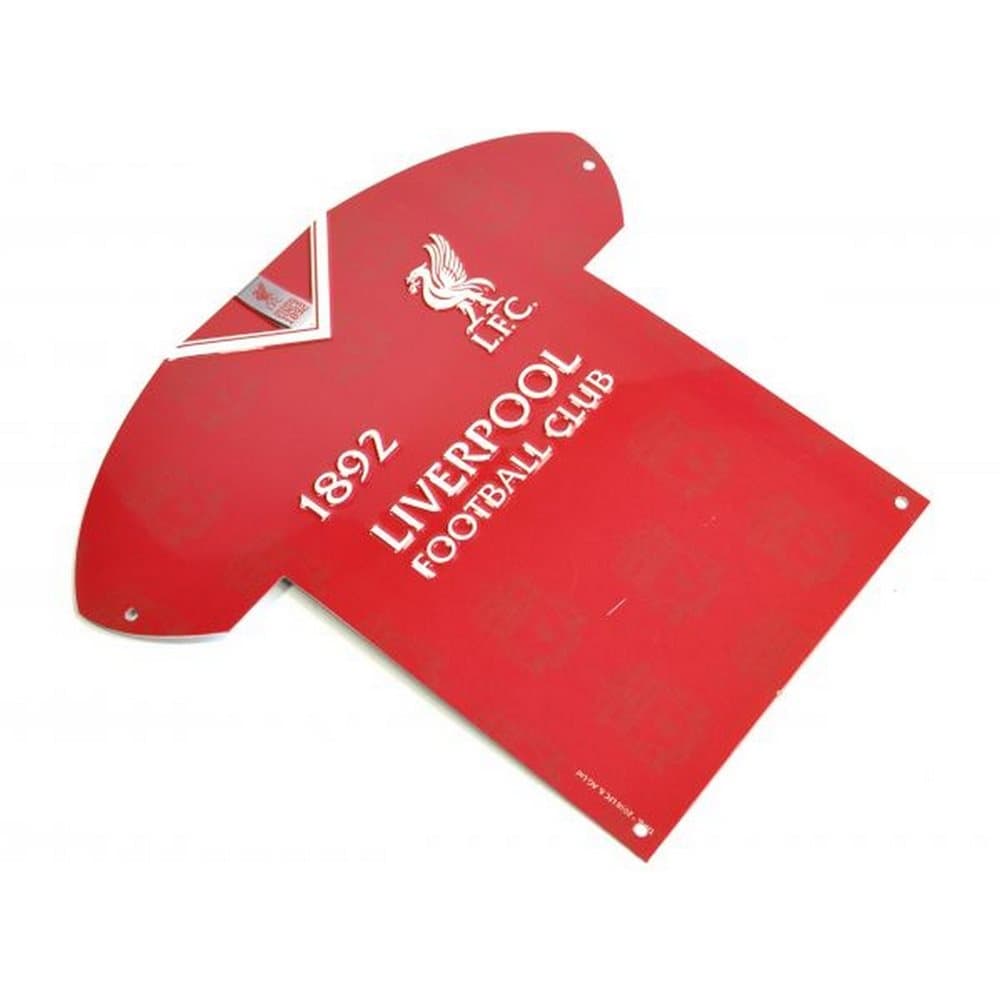 Liverpool FC Liverbird Metal Shirt Sign