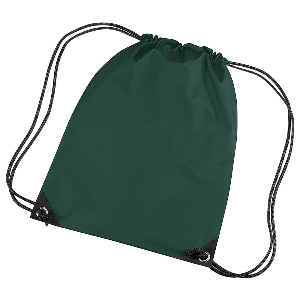 Bagbase Premium Gymsac vattenresistent väska (11 liter) (paket med 2)