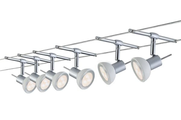 Paulmann SheelaLED 94123 Wire-hjemmebiografpakke GU5.3 24.5 W LED (RGB) Krom (mat)