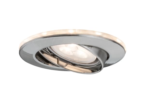 Paulmann 938.00, Nedtryckbar spotlight, GU10, 1 lampor, LED, 4,5 W, 2700 K
