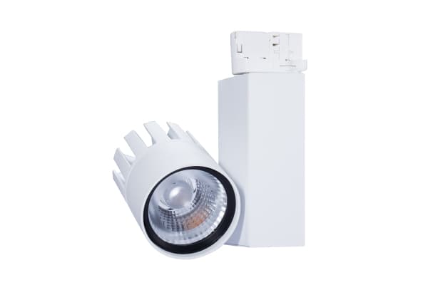 OPPLE Lighting LEDSpot3C-P 45W-4000-36D-WH, Utanpåliggande spotlight, 1 lampor, LED, 45 W, 4000 K, Vit