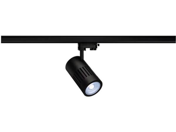 SLV Højvolt-skinnesystem-lampe 35 W Sort