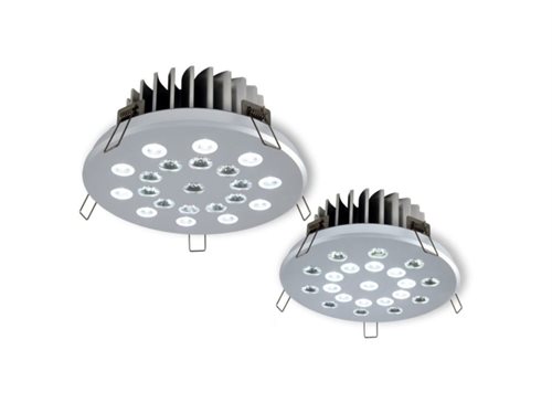 Bild av Synergy 21 S21-LED-TOM00257, Recessed lighting spot, 21 lampor, LED, 21 W, 3500 K, Silver