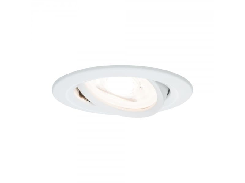 Paulmann 934.30, Syvennysspottivalo, GU10, 1 lamppu(a), LED, 6,5 W, 2700 K