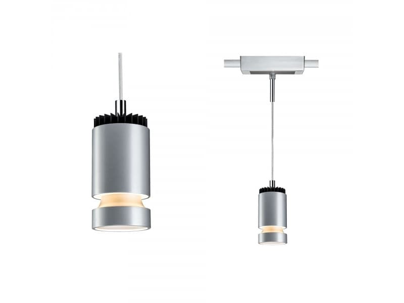 Paulmann 953.05, Skena för spotlight, 1 lampor, LED, 10 W, 2700 K, Gjuten aluminium